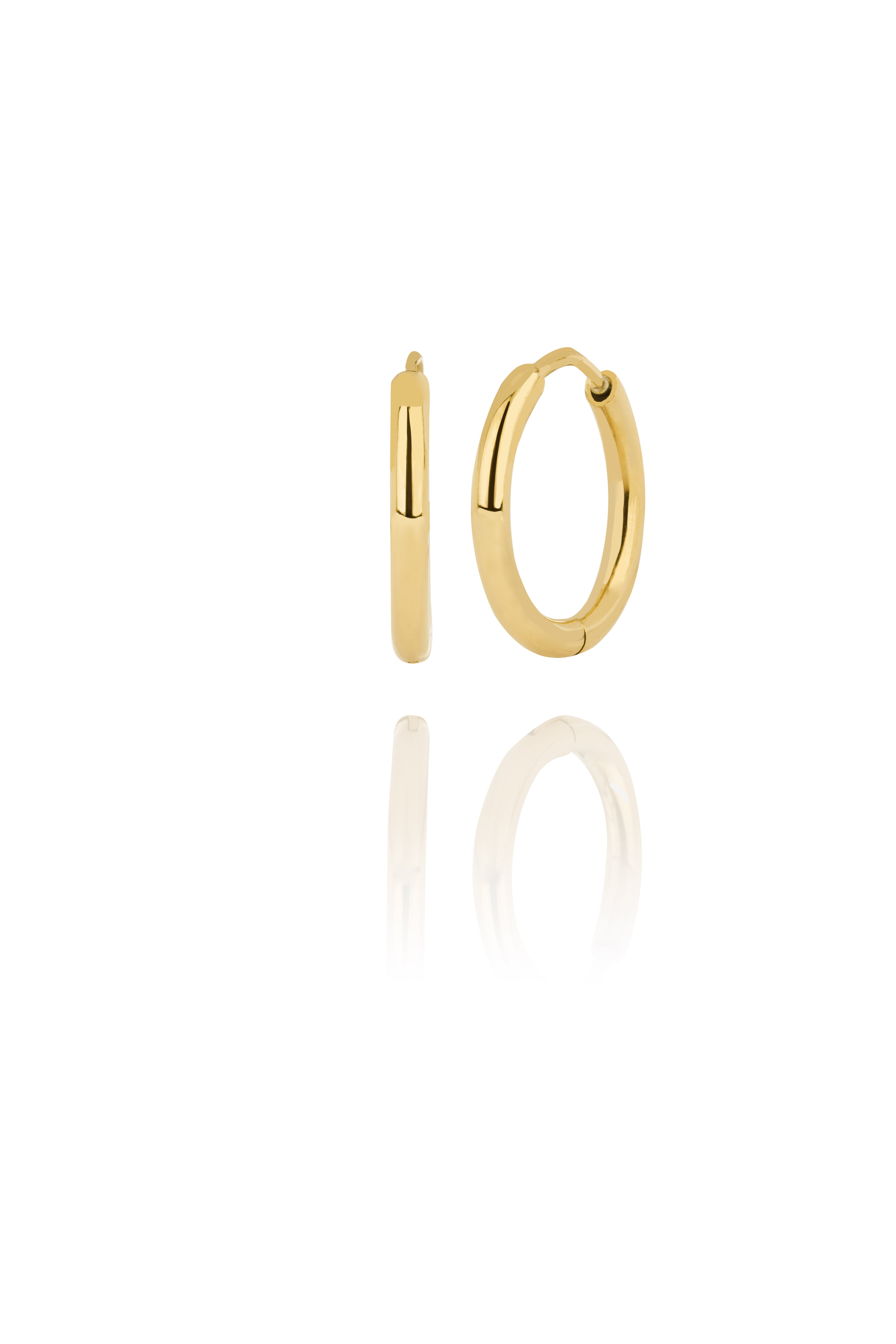 Charm - Gold Hoops lokkar