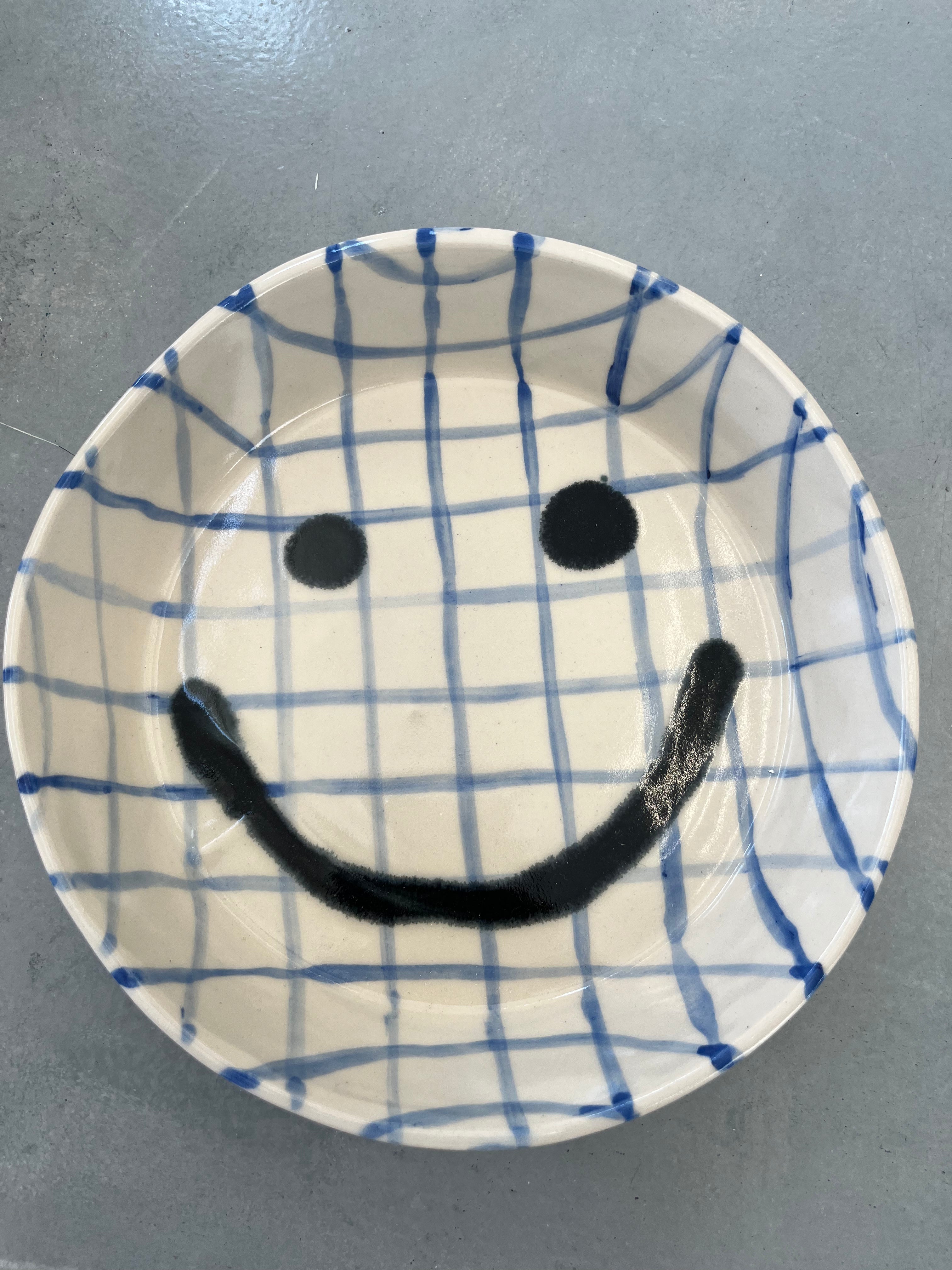 “You are funny” XL - blue grid