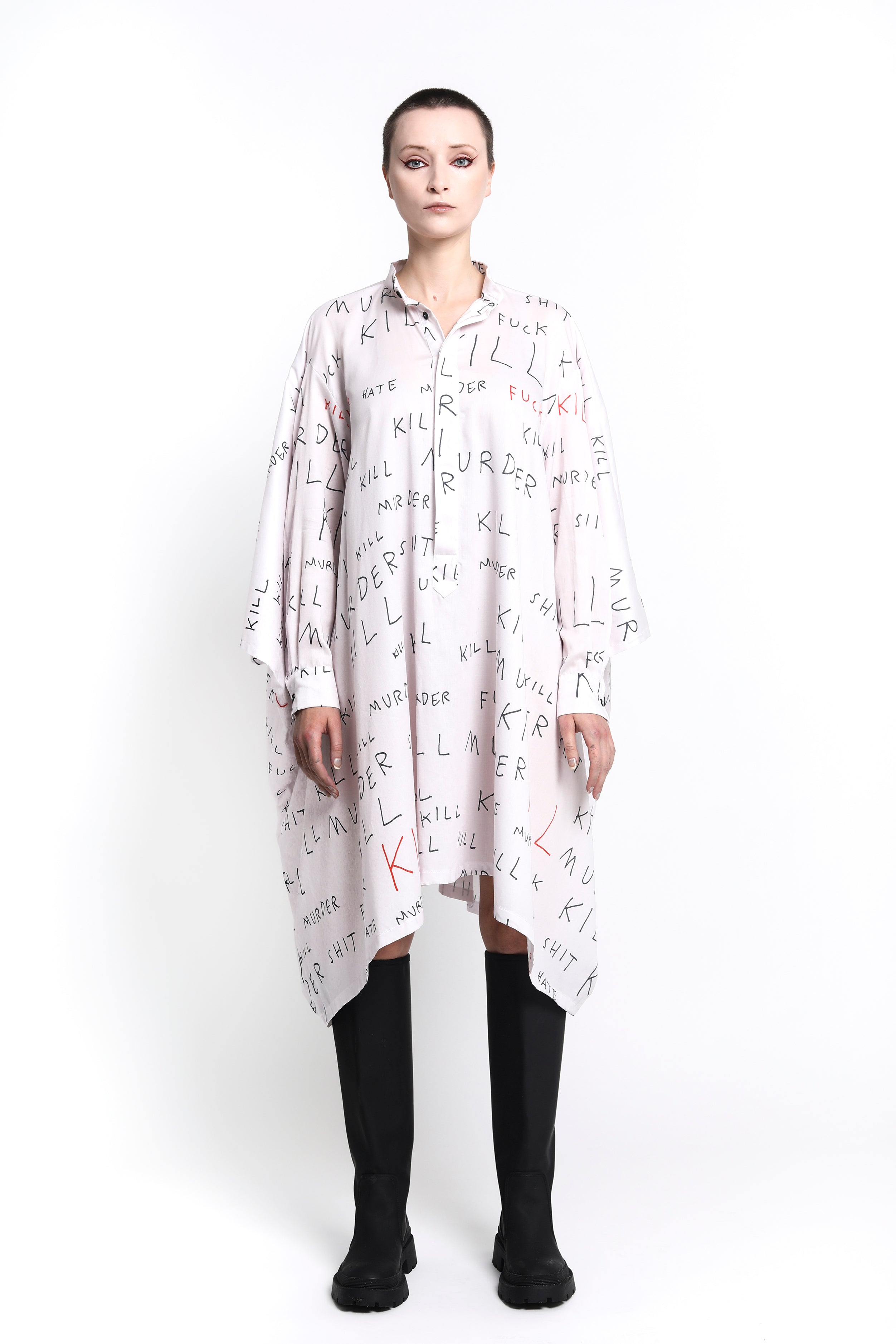 Kill Kill Murder Shirtdress