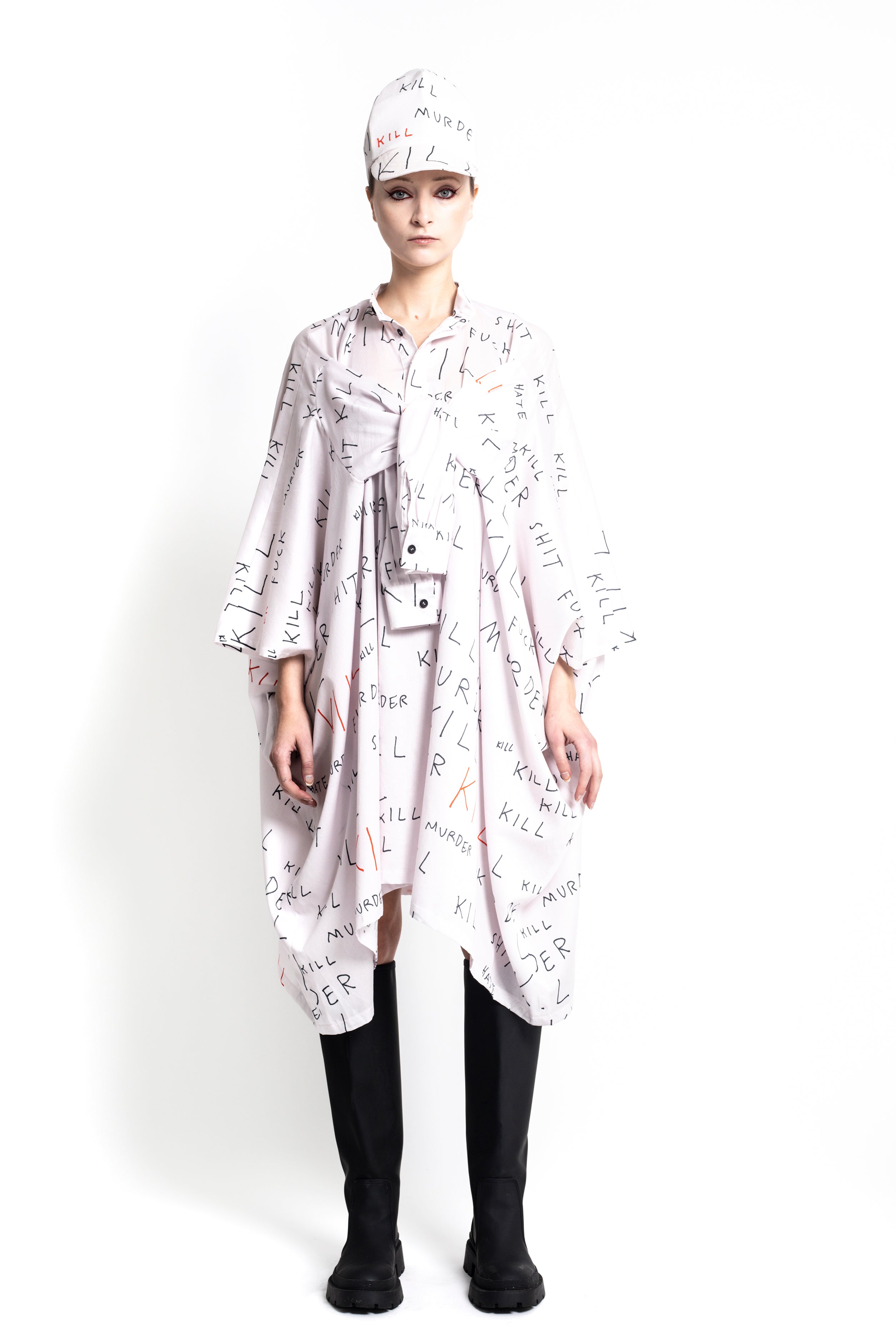 Kill Kill Murder Shirtdress