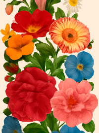 Flower - 100% silk