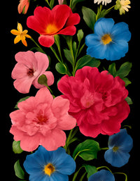 Flower - 100% silk