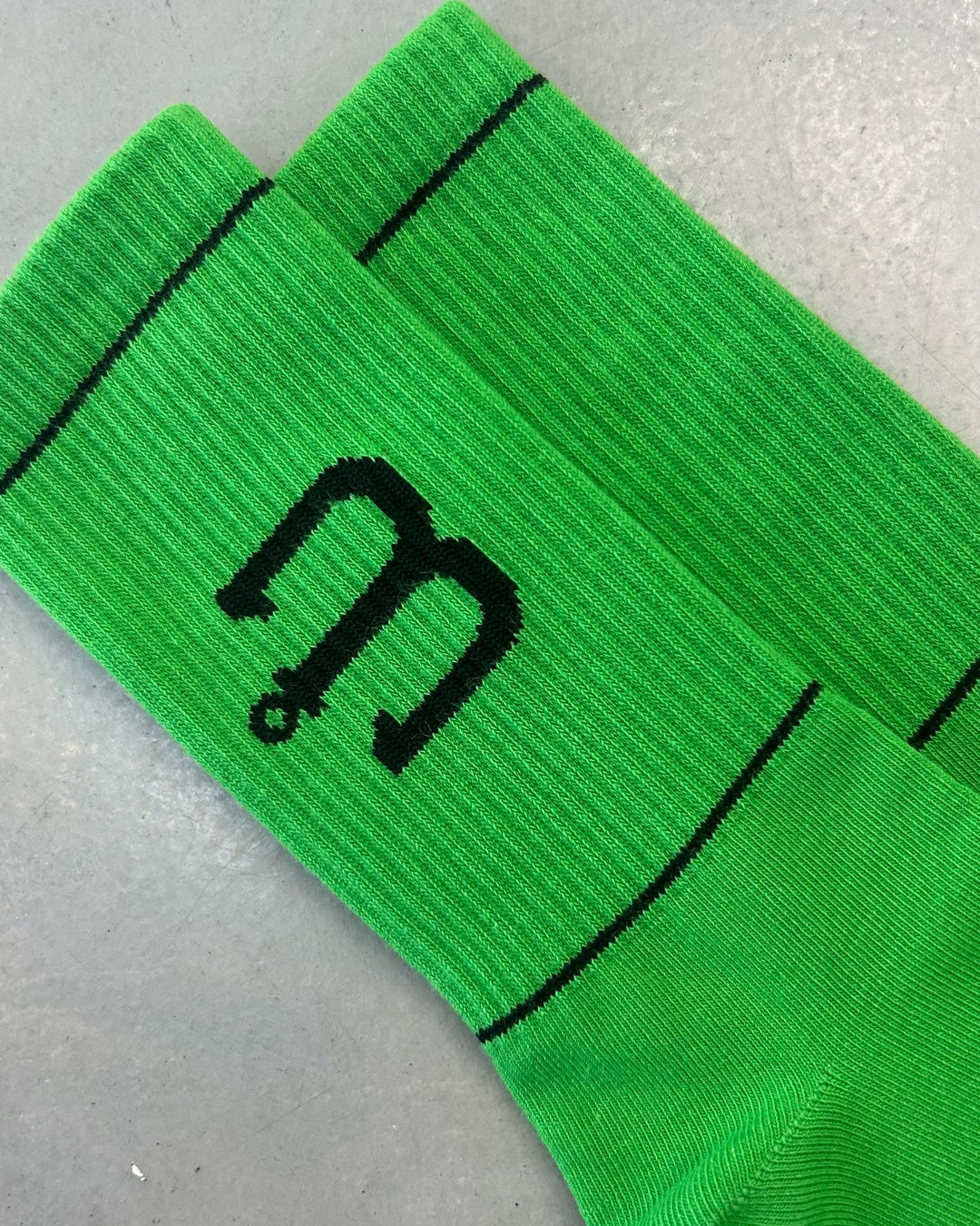 BAHNS by helicopter logo sock