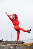 Millers föðurland/göngubuxur - Appelsínugular