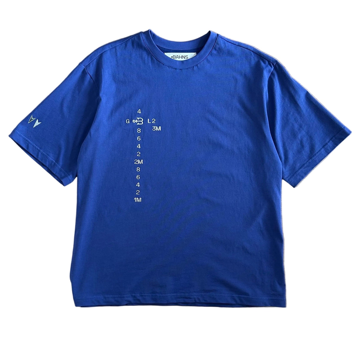 Depth measurement T-shirt by BAHNS by helicopter