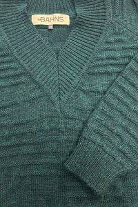 Claire Cropped Dark Aqua
