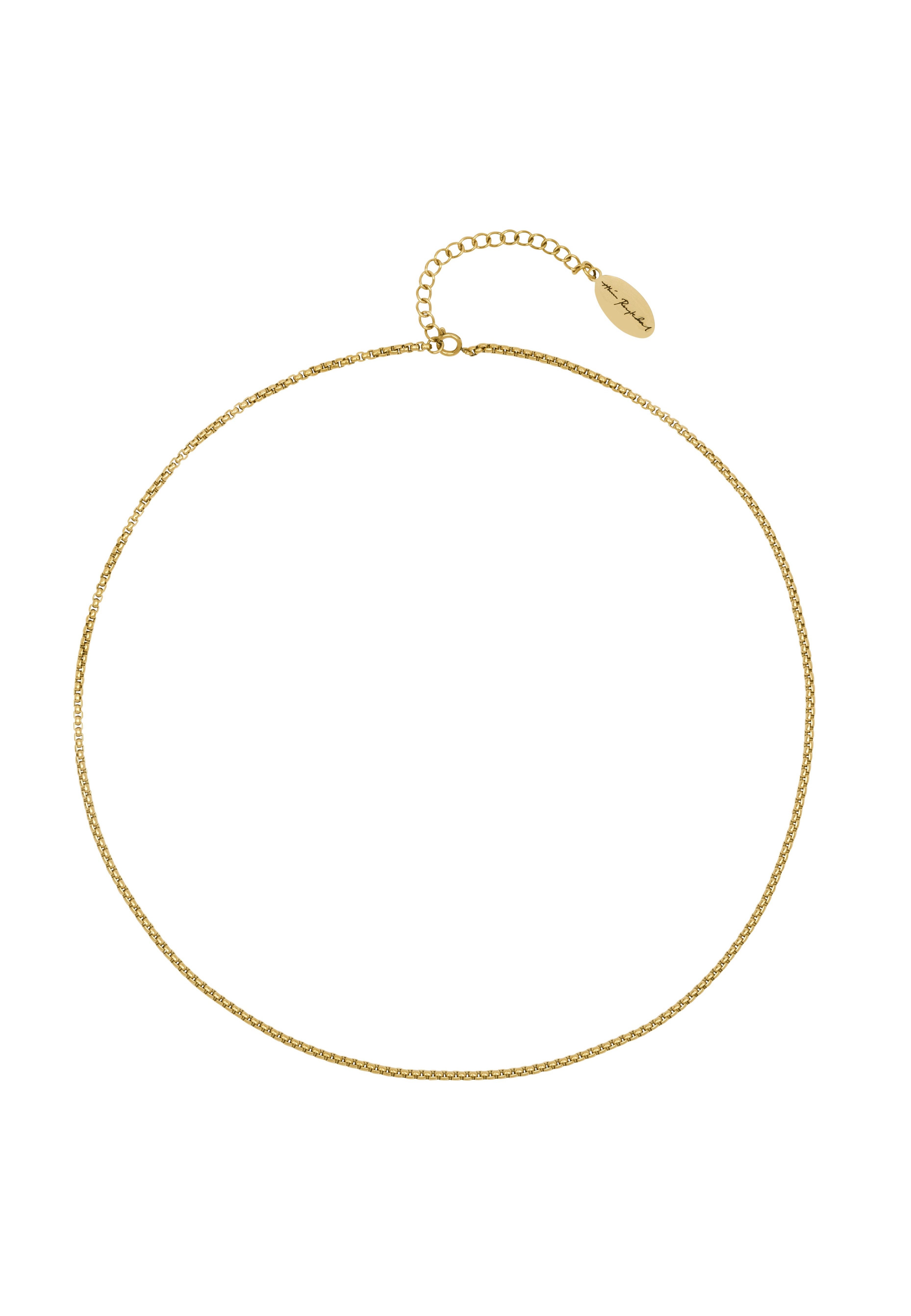 Charm - gull hálsmen, ofin keðja