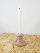 Extruded candle holder- soft pink - nr.02