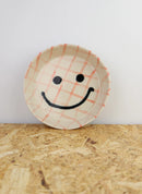 X Large- You are funny trinket bowl -Pink grid
