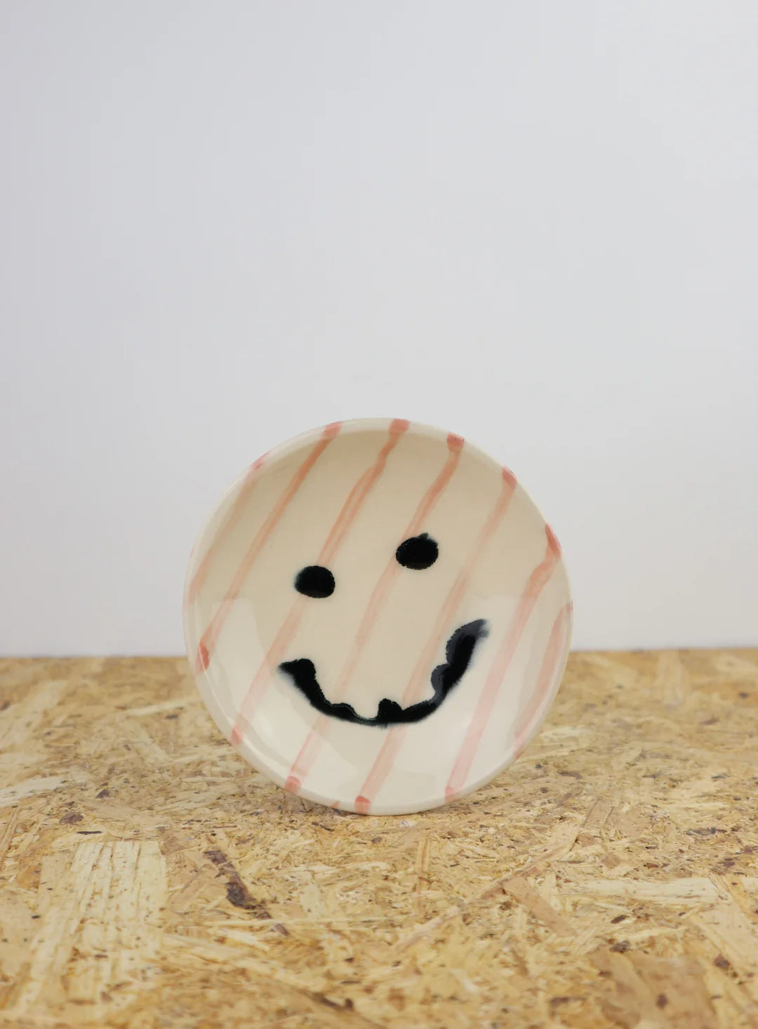 S - You are funny trinket bowl -pinkish stripes