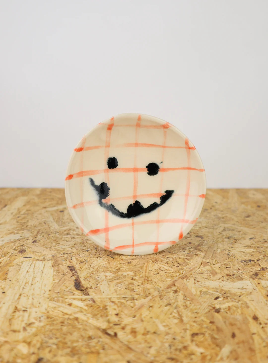 S - You are funny trinket bowl -red grid