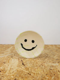 Medium - You are funny trinket bowl -green grid