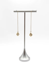 Threader Earrings - gold