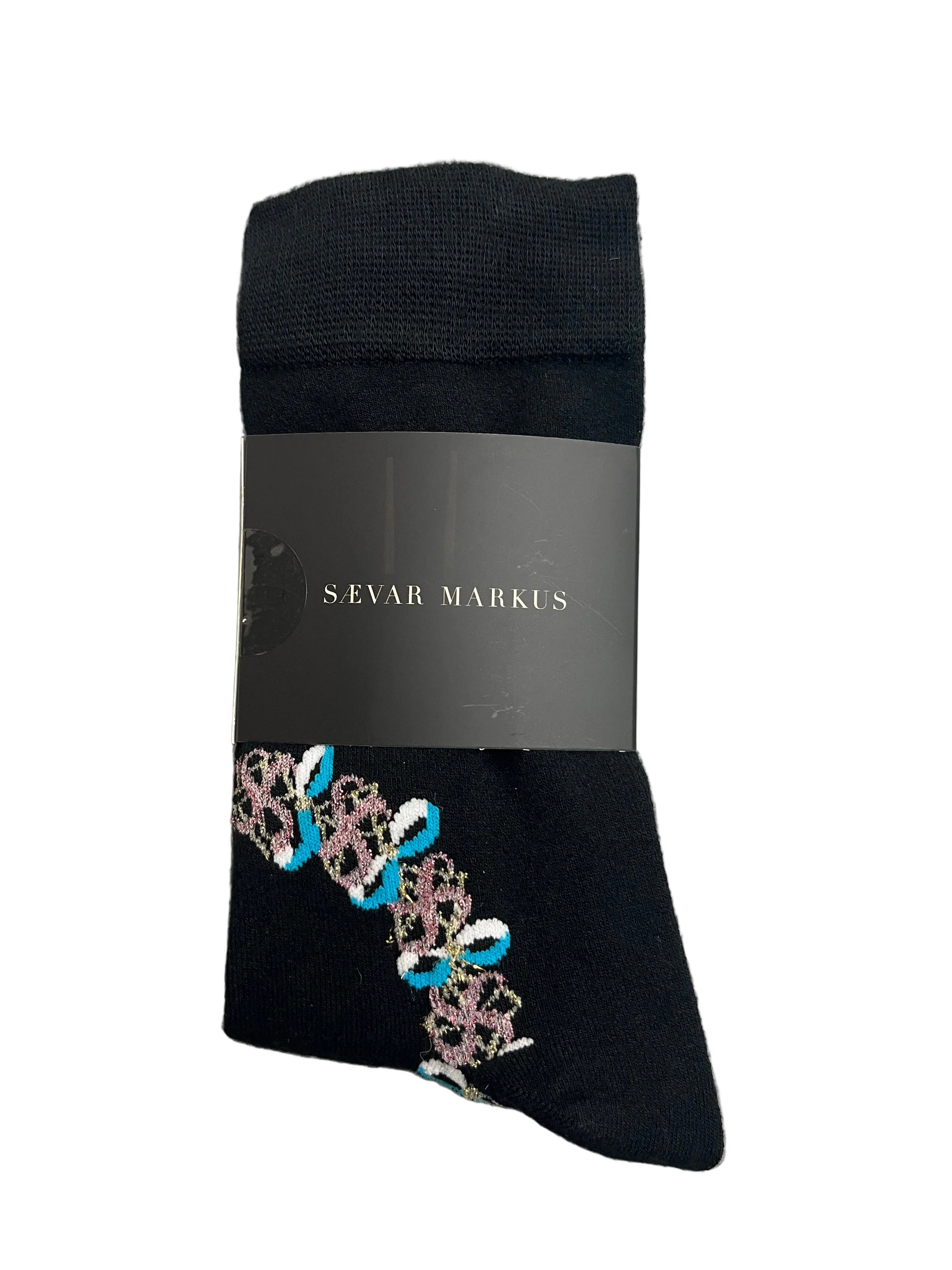 The Jewel Socks - Black