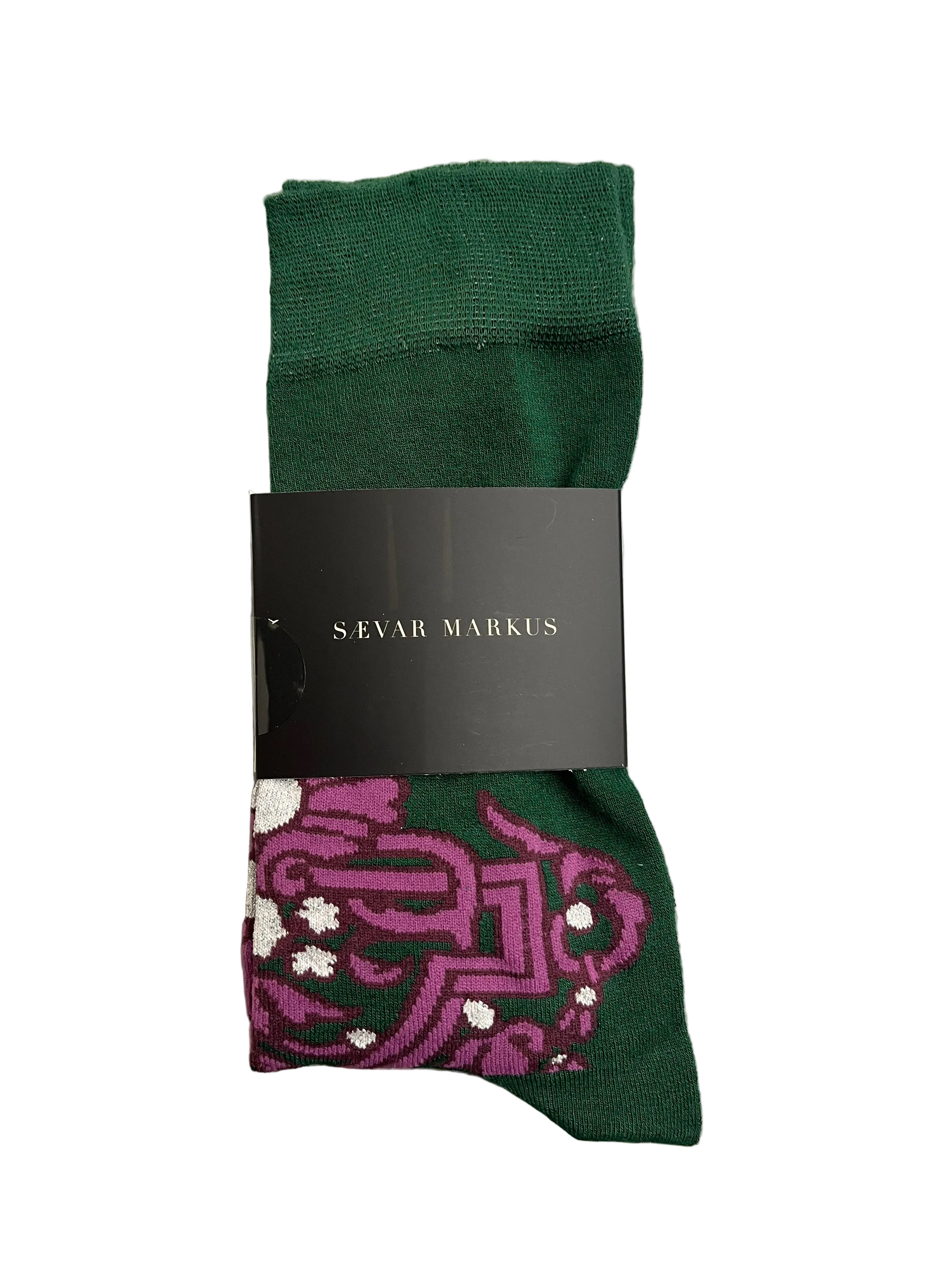 The Jewel Socks - Green