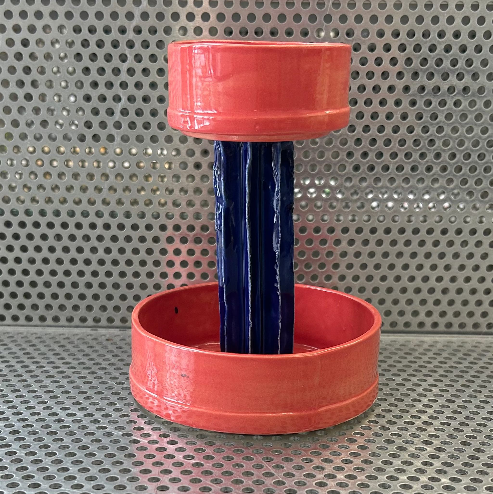 Dialog x Extruder "Blue and Coral" Object