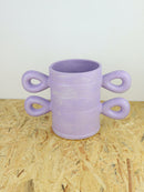 Dialog lavender low vase
