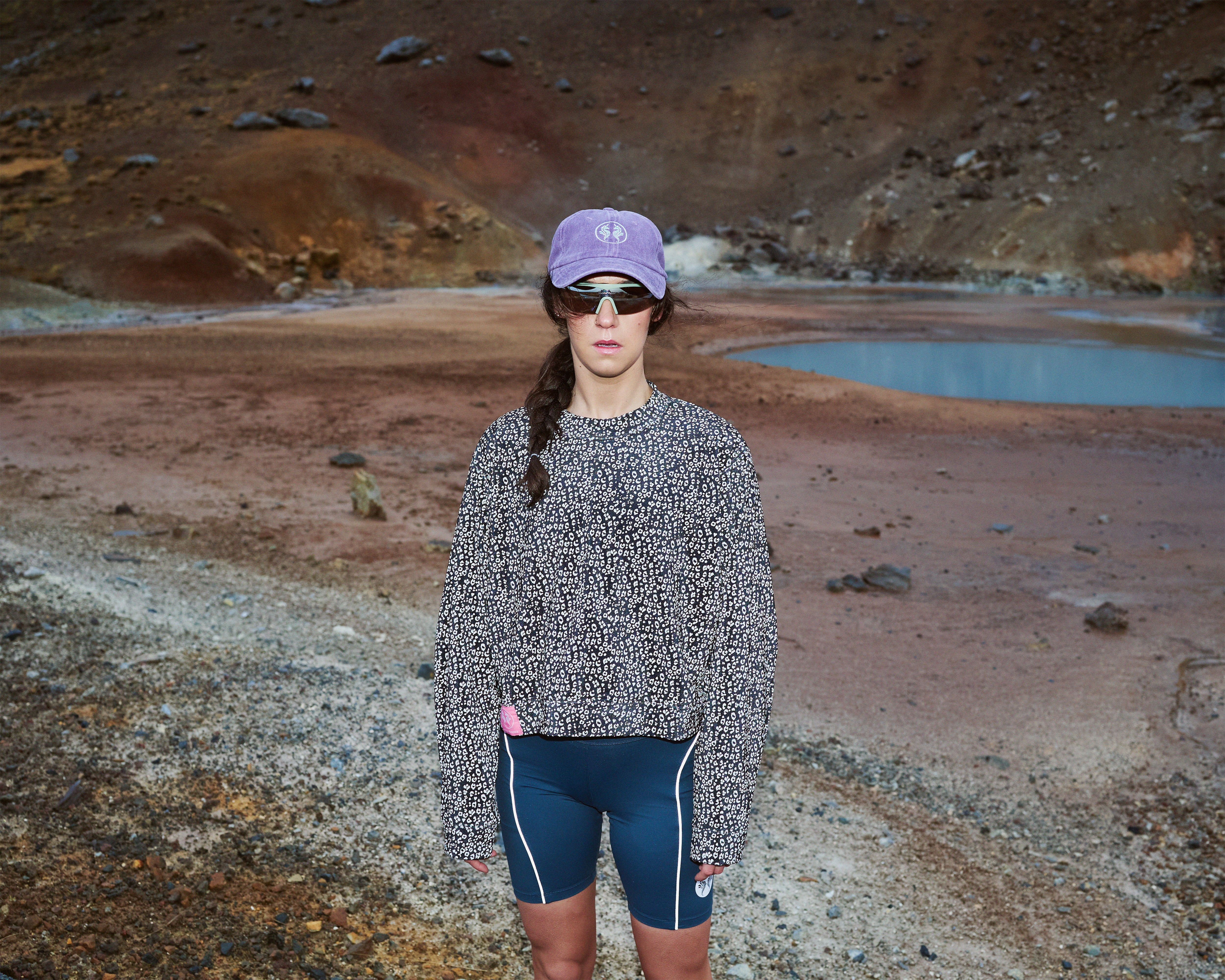 BRIM LEOPARD SWEATSHIRT