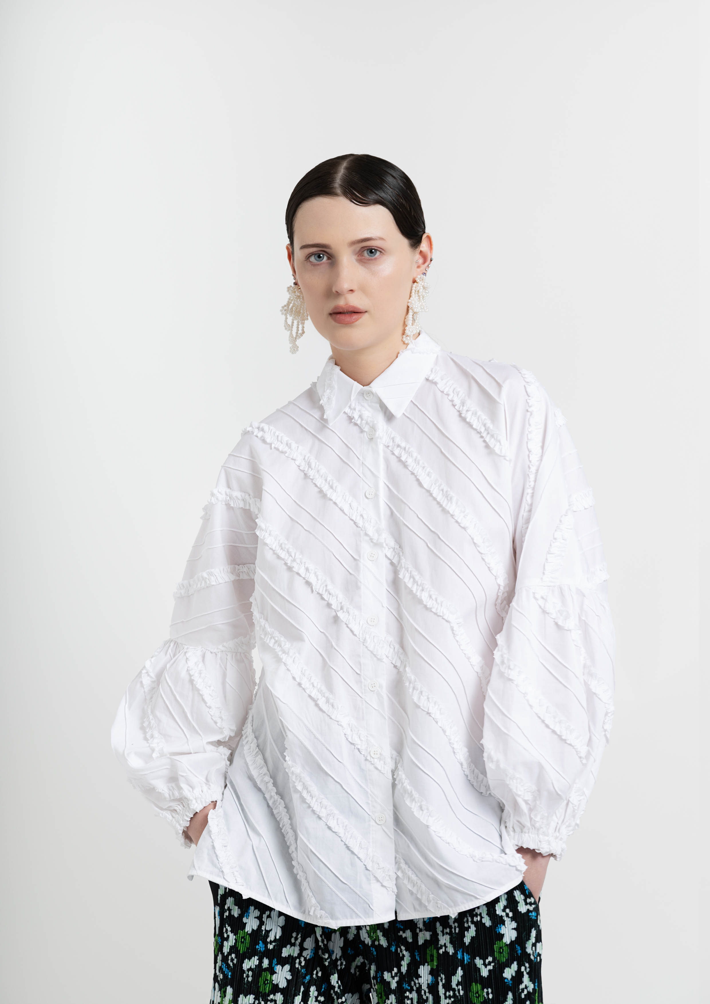 Flora Ruffled Shirt