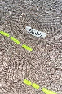 Tabarly, ljósbrún/neon