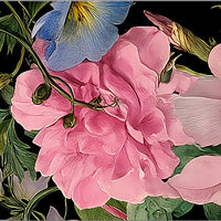 Rose scarf - 100% silk
