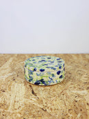 Dialog "multi green and blue" medium low jar with lid