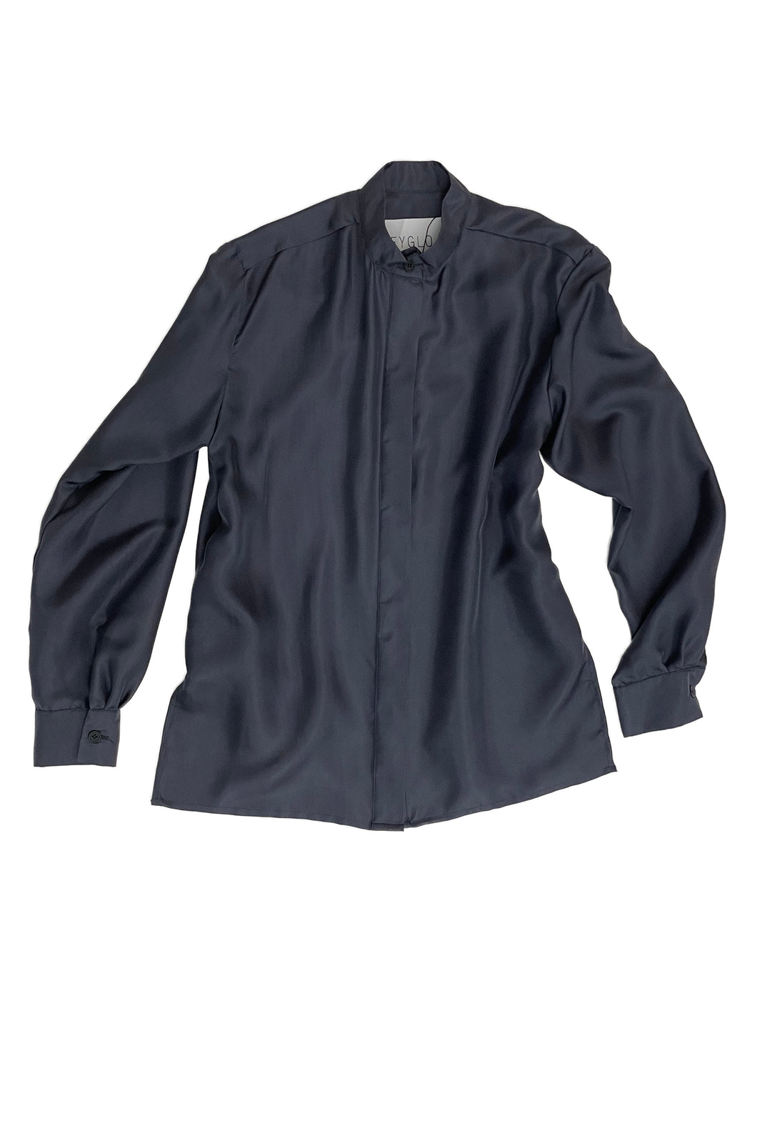 Silk Shirt Grey