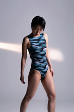 Load image into Gallery viewer, Waves Pleated Swimsuit
