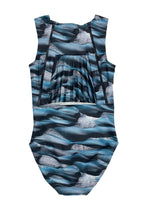 Load image into Gallery viewer, Waves Pleated Swimsuit
